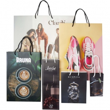 Logo trade promotional gifts image of: Handmade integra paper bags sample box